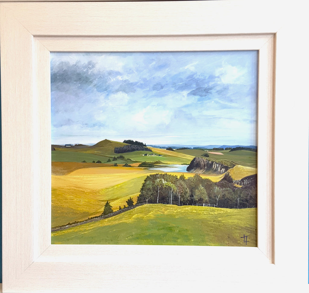 The Long and Winding Way-  Hadrian's Wall Original Painting