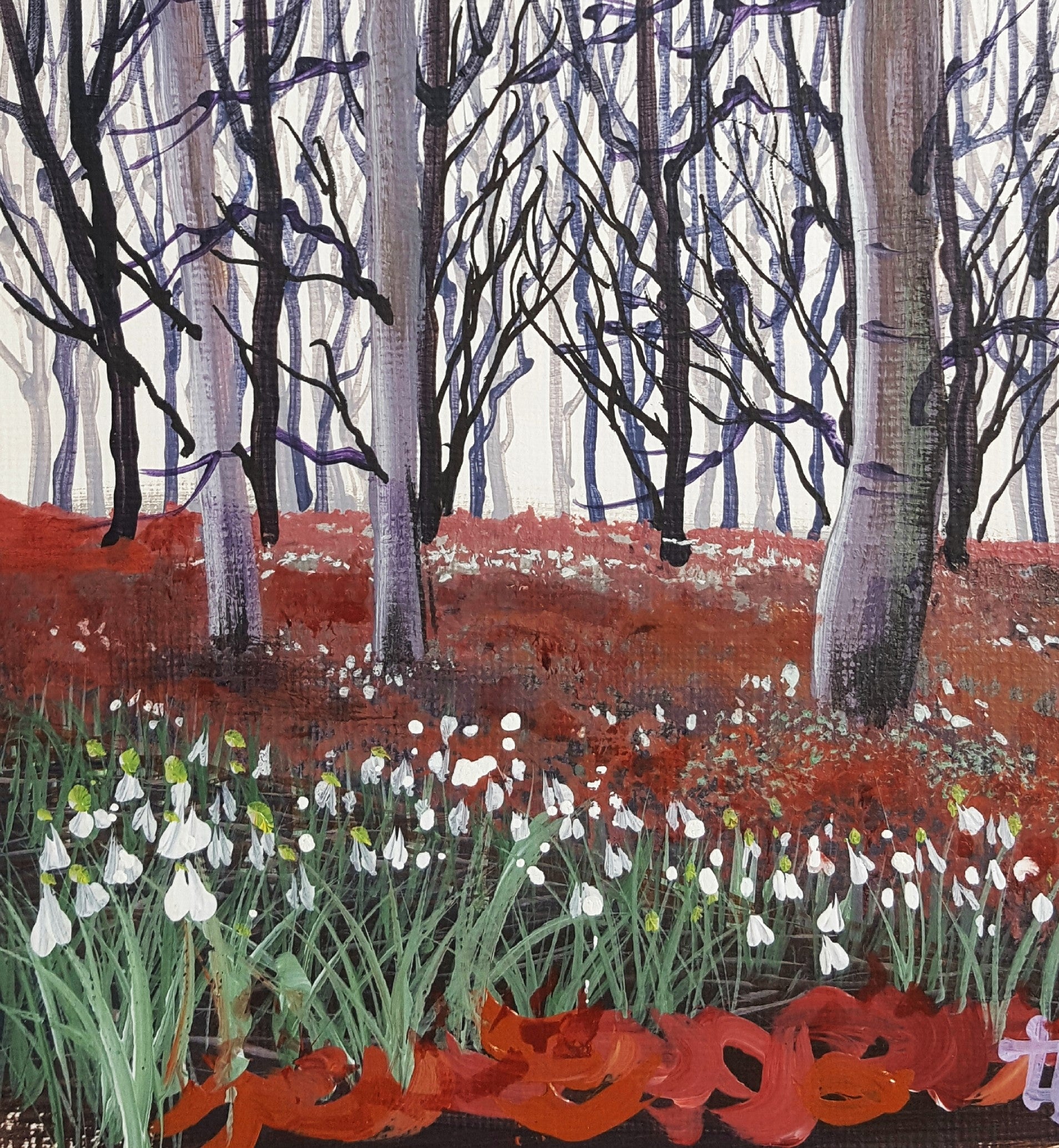 Snowdrops - Original Painting