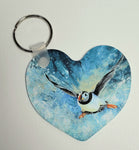 Key Ring - Flying Puffin