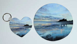 Fridge Magnet- Bamburgh Morning Light Design