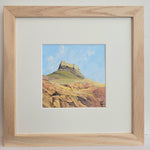 Lindisfarne Castle  From The Beach-  Original Painting
