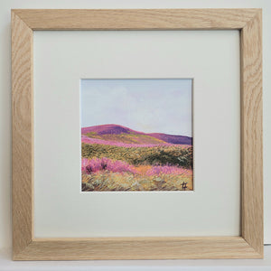 The Turn of the Year - Simonside Heather - Original Painting