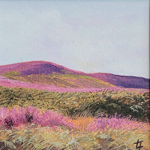 The Turn of the Year - Simonside Heather - Original Painting