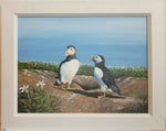 Home Sweet Home Puffins - Original Painting