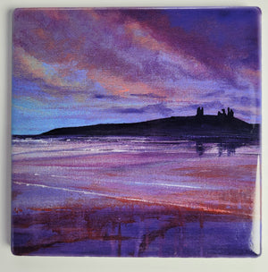 Set of Four Ceramic Coasters