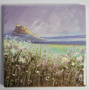 Set of Four Ceramic Coasters
