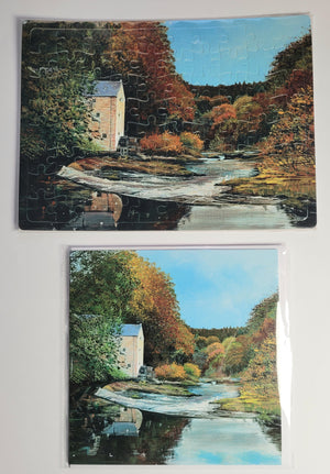 Jigsaw - Autumn Reflections Thrum Mill