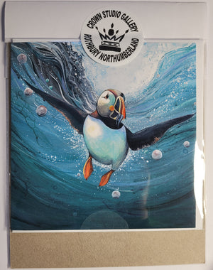 Jigsaw - "Gone Fishing" Puffin.