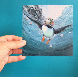 Jigsaw - "Gone Fishing" Puffin.