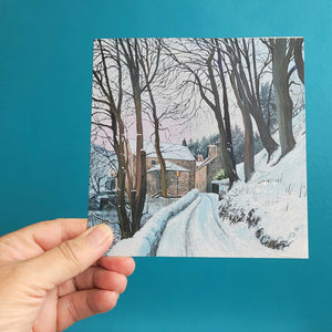 Northumberland Christmas Cards / Winter Scenes for 2025- Set of 6 Assorted Cards