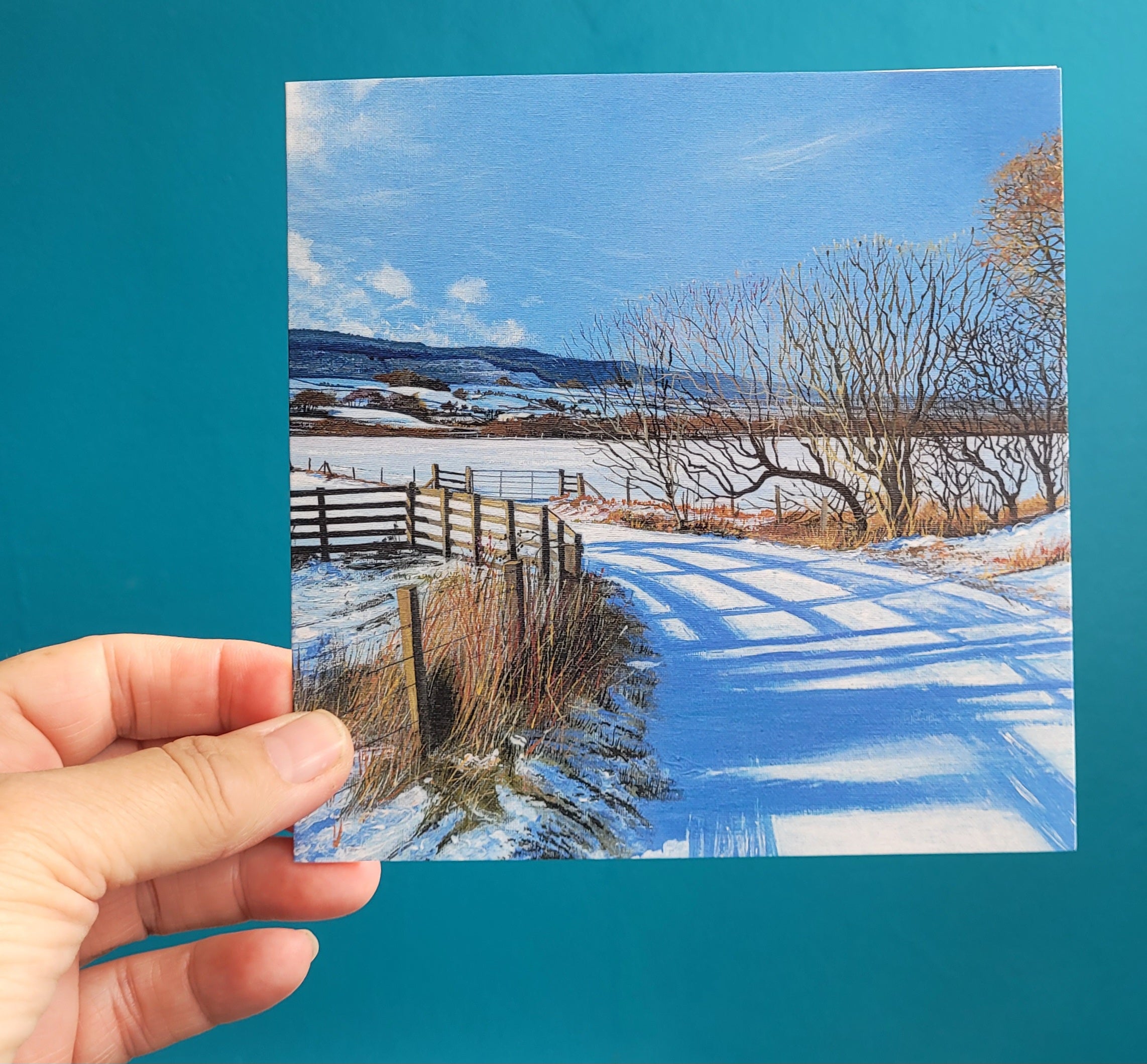 Northumberland Christmas Cards / Winter Scenes for 2025- Set of 6 Assorted Cards