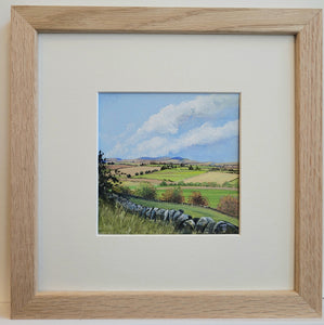The Cheviots From Thrunton Woods - Original Painting