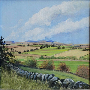 The Cheviots From Thrunton Woods - Original Painting