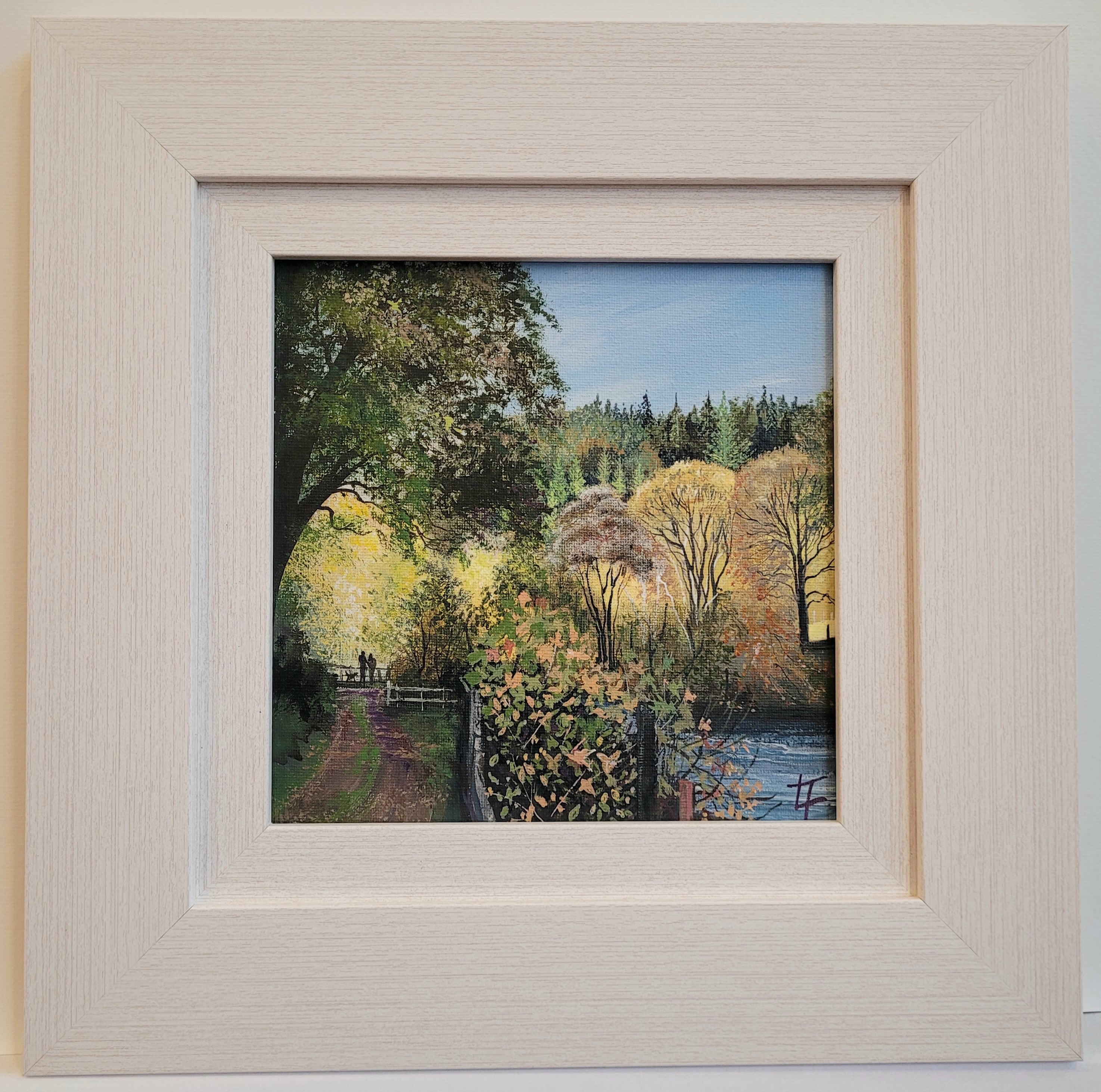 Walking The Dog to The Thrum - Original Painting