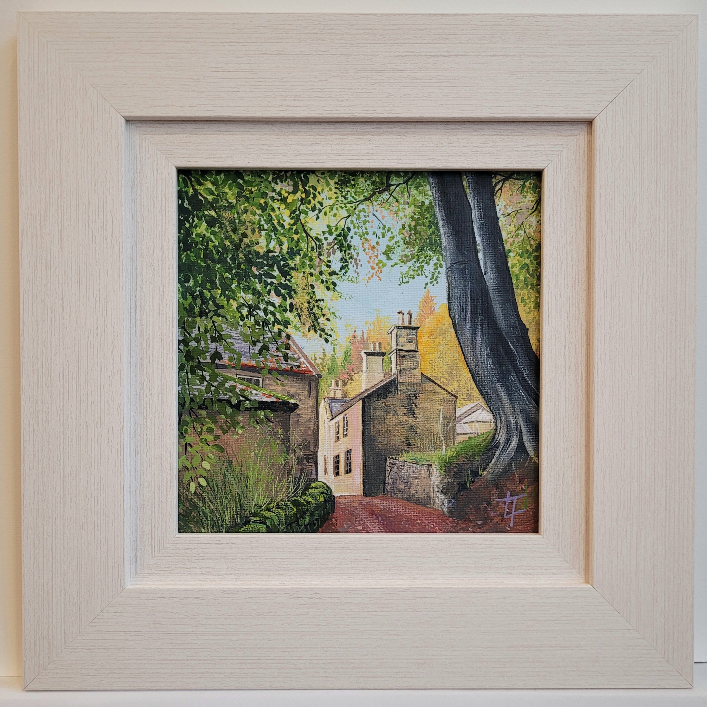 Autumn Walk to Thrum Mill- Original Painting