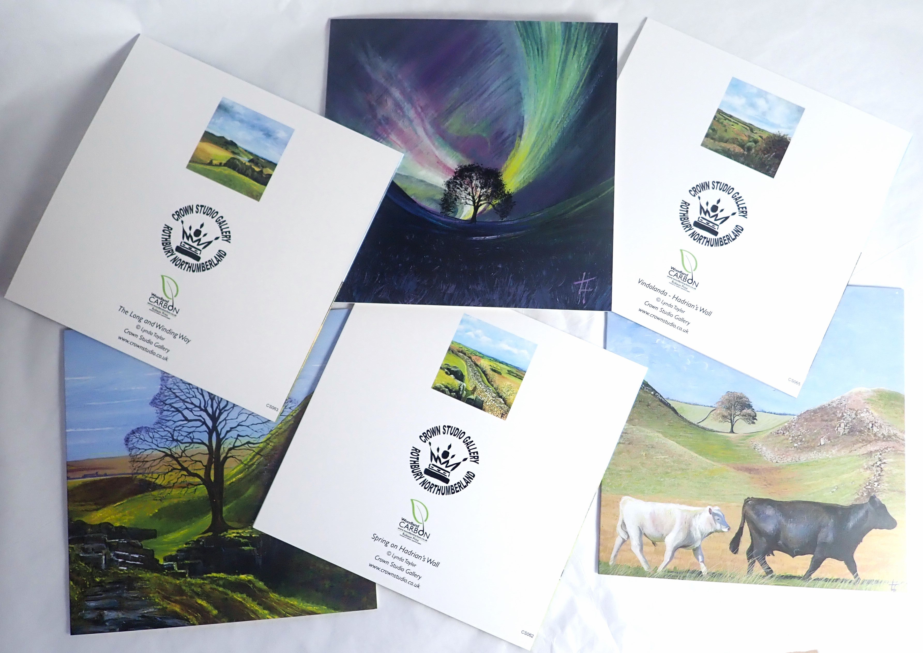 THE HADRIAN'S WALL COLLECTION- SET OF 6 CARDS