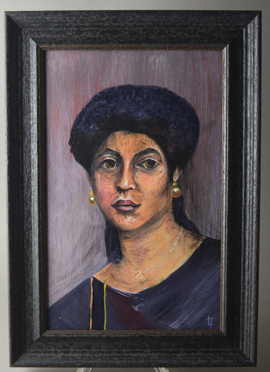 Portrait Of Woman From Hawara in Egypt – crownstudiogallery