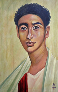 Portrait of Handsome Young Man