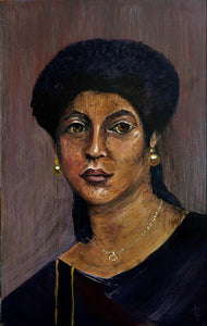 Portrait Of Woman From Hawara in Egypt