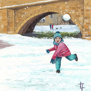 The Snowball- Original Painting