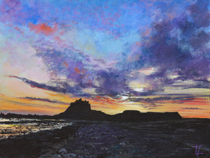 Lindisfarne Castle Sunset