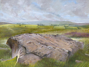 Cup and Ring Carvings- Lordenshaws