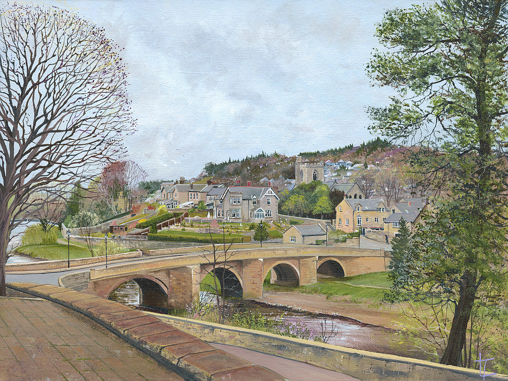 Rothbury Bridge – Spring