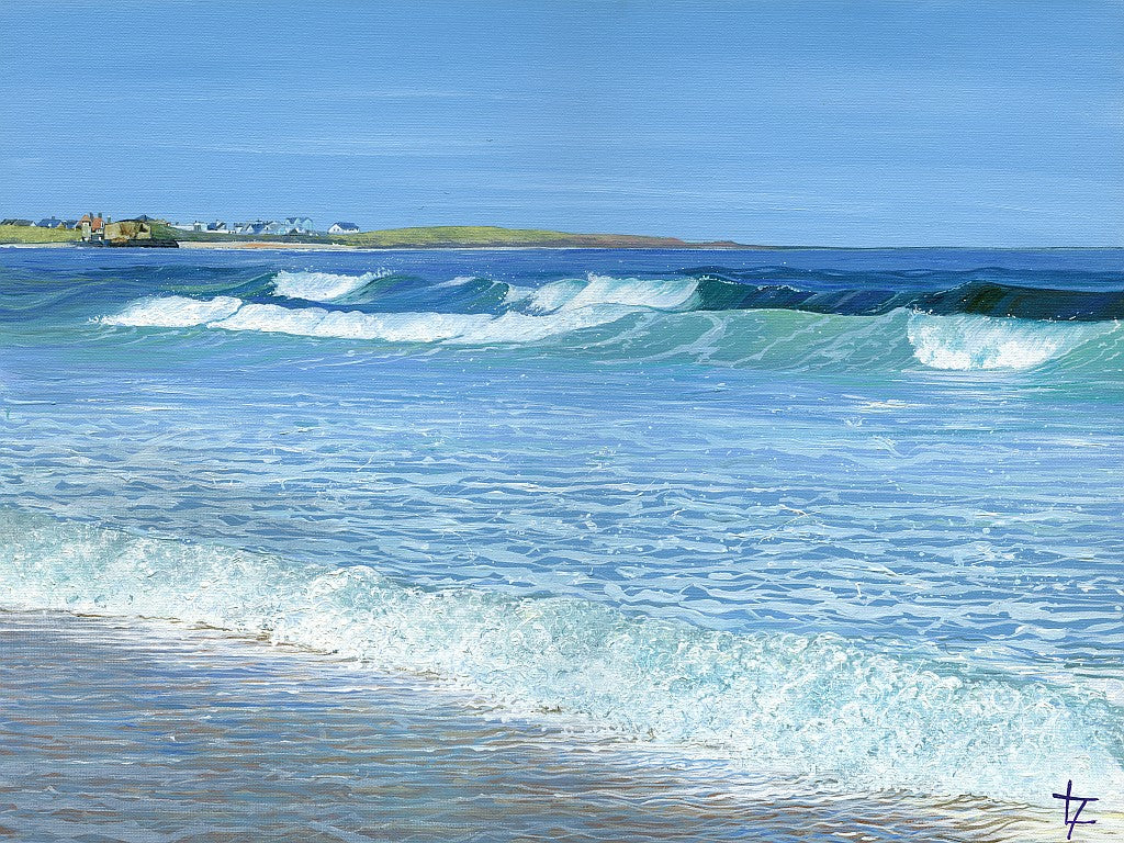 Beadnell Bay from Long Nanny.