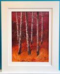Autumn Birches - Original Painting