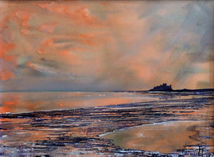 Bamburgh Storm - Original Painting