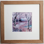 Winter Birches - Original Painting