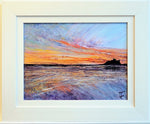 Bamburgh Sunset - Original Painting